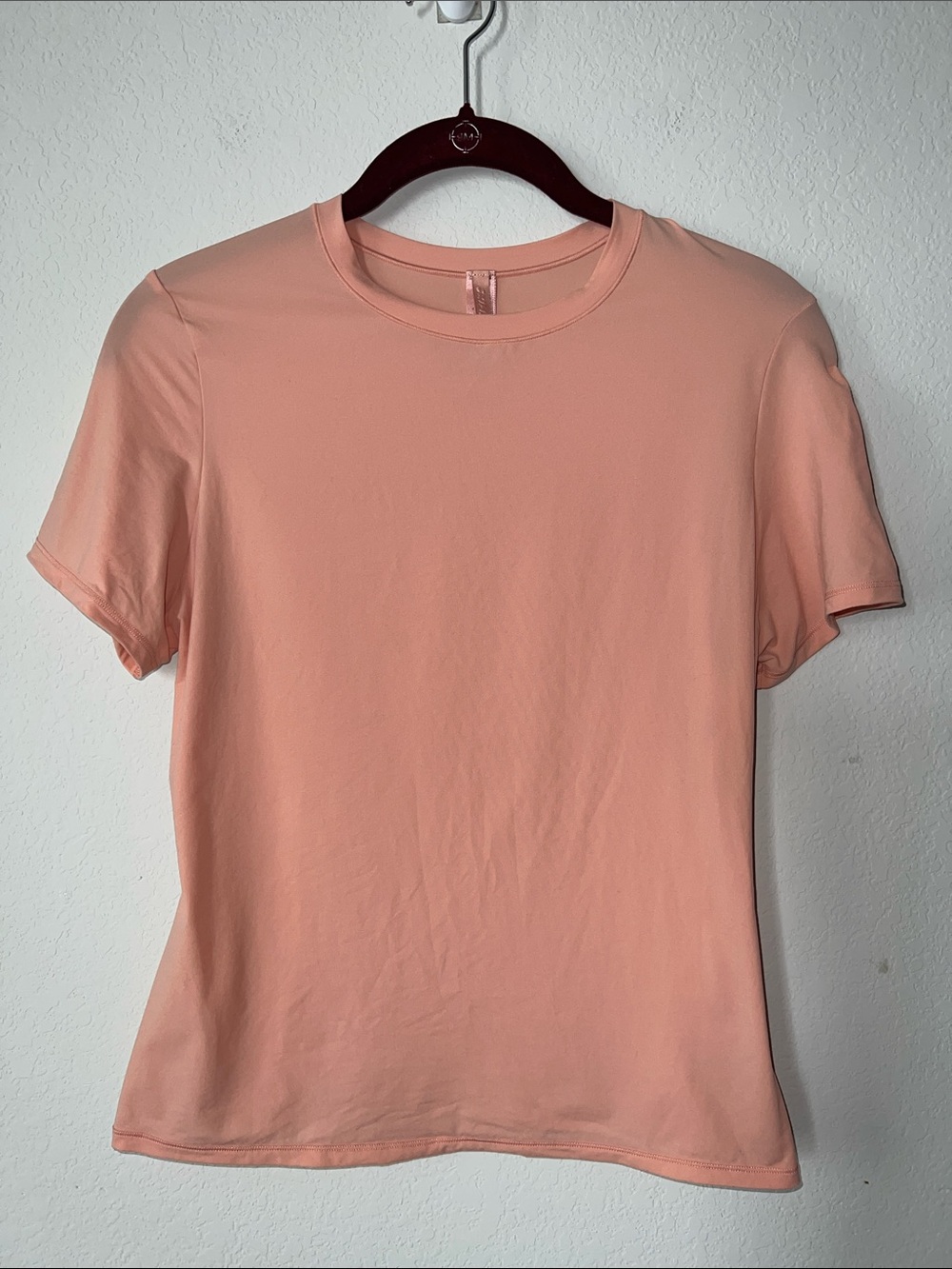 SKIMS Fits Everybody T-Shirt Peachy Pink Size Large